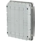 Корпус ЩРВ-П-24 TEKFOR IP41 черн. прозр. дверь пластик. IEK TF5-KP12-V-24-41-K01-K03