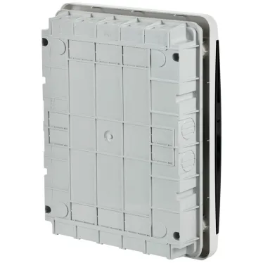 Корпус ЩРВ-П-24 TEKFOR IP41 черн. прозр. дверь пластик. IEK TF5-KP12-V-24-41-K01-K03