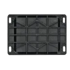 Колодка удлинителя 1-м MultiSet 16А 250В IP44 с заземл. каучук черн. SE MST4003BK