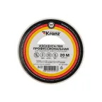                  Изолента ПВХ профессиональная 0.18х19мм 20м бел. Kranz KR-09-2801
               