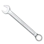 Ключ комбинированный 10 мм INGCO INDUSTRIAL HCSPA101