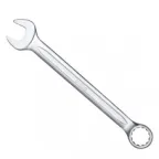 Ключ комбинированный 10 мм INGCO INDUSTRIAL HCSPA101