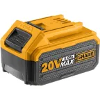                  Аккумуляторная батарея "20V MAX" INGCO INDUSTRIAL 5Ач, Li-on FBLI2003
               
