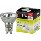                  Лампа галогенная GU10-JCDR (MR16) -50W-230V ЭРА C0027386
               