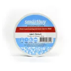                  Изолента Smartbuy,  0.18х19мм, 20 метров, белая (SBE-IT-19-20-w)
               
