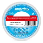                  Изолента Smartbuy,  0.13х15мм, 10 метров, белая (SBE-IT-15-10-w)
               