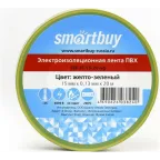                  Изолента Smartbuy, 0.13х15мм, 20 метров, желто-зеленая (SBE-IT-15-20-yg)
               