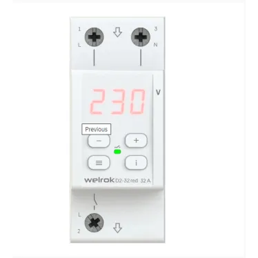 Реле напряжения Welrok D2-32 red