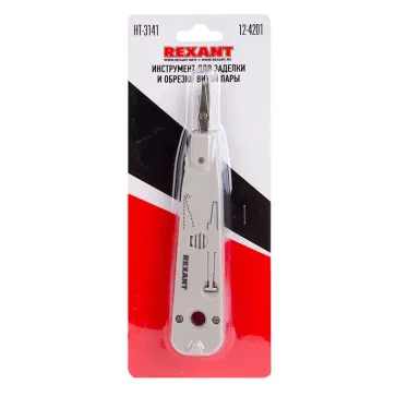 Инструмент для заделки и обрезки витой пары 110 (ht-3141) Rexant 12-4201