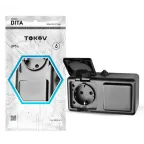                  Блок ОП Dita (розетка 16А 250В с заземл. + 1-кл. выкл. 10А) IP54 карбон TOKOV ELECTRIC TKL-DT-V1RZ-C14-IP54
               
