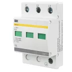 Ограничитель перенапряжения ОПС1-C 3P KARAT IEK MOP20-3-C