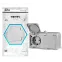Розетка 2-м ОП Dita 16А IP54 250В с заземл. с крышкой сер. TOKOV ELECTRIC TKL-DT-R2Z-C06-IP54