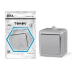                  Выключатель 1-кл. ОП Dita IP54 10А 250В сер. TOKOV ELECTRIC TKL-DT-V1-C06-IP54
               