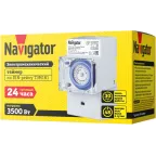 Таймер 61 560 NTR-A-D01-GR на DIN-рейку электромех. Navigator 61560