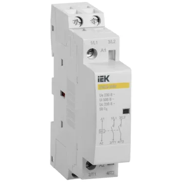 Контактор модульный КМ20-20М AC KARAT IEK MKK11-20-20