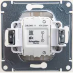                  Выключатель 1-кл. СП Glossa 10А IP20 (сх. 1) 10AX механизм перламутр. SE GSL000611
               