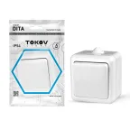                  Выключатель 1-кл. ОП Dita IP54 10А 250В бел. TOKOV ELECTRIC TKL-DT-V1-C01-IP54
               