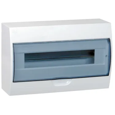 Корпус навесной ЩРН-П-18 Krepta 3 IP41 пластик. бел. IEK MKP12-N-18-40-10