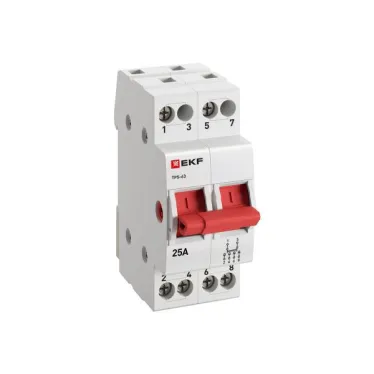 Переключатель трехпозиционный ТПС-63 2P 25А PROxima EKF TPS225