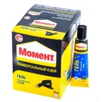                 Клей-гель "Момент Гель" 30мл шоу-бокс Момент C0036326
               