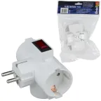 Удлинитель 2х15м Standard S-GCD2-15SBUH BLACK с заземл. 3 USB 16А держатель для телефона черн. Uniel UL-00011252