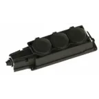 Удлинитель 2х15м Standard S-GCD2-15SBUH BLACK с заземл. 3 USB 16А держатель для телефона черн. Uniel UL-00011252