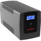 Источник бесперебойного питания ИБП Info LCD 1500В.А IEC C13 (4) USB + RJ45 DKC INFOLCD1500I