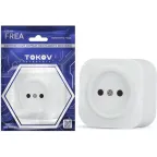 Розетка 1-м ОП Frea 16А IP20 250В с заземл. АБС-пластик беж. TOKOV ELECTRIC TKE-FR-R1Z-C02