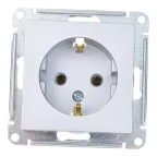                  Розетка 1-м СП AtlasDesign 16А IP20 с заземл. механизм алюм. SE ATN000343
               