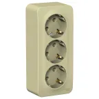 Розетка 1-м ОП Frea 16А IP20 250В без заземл. АБС-пластик бел. TOKOV ELECTRIC TKE-FR-R1-C01
