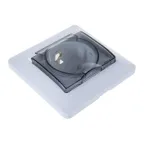 Розетка 1-м СП AtlasDesign 16А IP20 без заземл. защ. шторки механизм бел. SE ATN000149