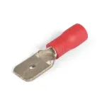                  Разъем плоский РПИ-П 1.5-(6.3) красн. КВТ 49614
               
