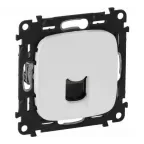 Розетка компьютерная 1-м Glossa RJ45 кат.5E механизм перламутр. SE GSL000681K