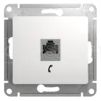 Розетка компьютерная AtlasDesign RJ45 кат.5E механизм шампань SE ATN000583