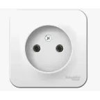 Розетка 1-м СП Glossa 16А IP20 без заземл. механизм беж. SE GSL000241