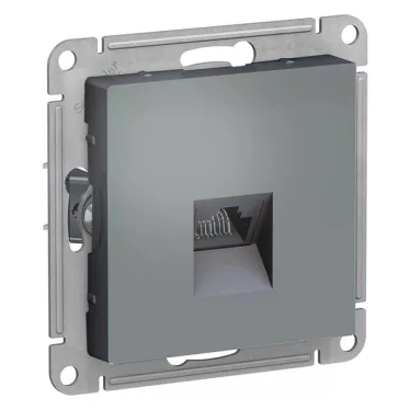 Розетка компьютерная AtlasDesign RJ45 кат.5E механизм грифель SE ATN000783