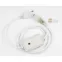 Провод электрический UCX-SP4/N22 WHITE 1 STICKER для светод. лент ULS-N22 RGB NEON 220В 4 контакта Uniel UL-00005799