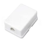 Розетка компьютерная 1-м Glossa RJ45 кат.5E механизм перламутр. SE GSL000681K