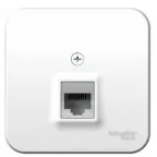                  Розетка компьютерная 1-м ОП Blanca RJ45 кат.5E с изолир. пластиной бел. SE BLNIA045001
               