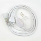                  Провод электрический UCX-SP2/N21 WHITE 1 STICKER для светодиодных лент ULS-N21 NEON 220В 8х16мм 2 контакта. бел. Uniel UL-00002937
               