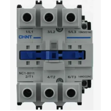 Контактор NC1-8011 80А кат. 230В AC 1НО+1НЗ AC-3 (R) CHINT 222935