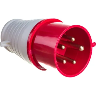 Вилка переносная 025 32А 3P+PE+N 380В IP44 EKF ps-025-32-380
