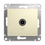                  Розетка телевизионная проходная TV 1-м СП Glossa 4дБ механизм беж. SE GSL000292
               