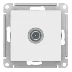                  Розетка телевизионная оконечная TV AtlasDesign 1дБ механизм бел. SE ATN000191
               