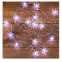 Гирлянда светодиодная "Снежинки" 2.8м 20LED бел. 1Вт IP20 Neon-Night 303-036