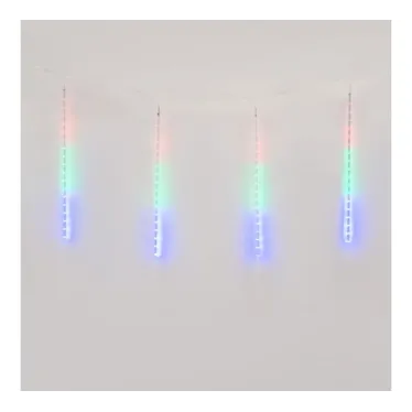 Гирлянда светодиодная "Падающие звезды" ULD-E2405-240/DTK MULTI METEOR 8 подвесов 240 LED 2.4х0.5м мульти IP44 Uniel 11122