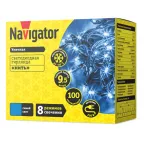 Гирлянда светодиодная 61 827 NGF-S01-140WW-10-15.5m-230-C8-BL-IP44 Navigator 61827