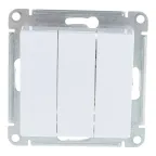                  Выключатель 3-кл. СП AtlasDesign 10А IP20 (сх. 1+1+1) 10AX механизм бел. SE ATN000131
               
