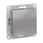                  Выключатель 1-кл. СП AtlasDesign 10А IP20 (сх. 1) 10AX механизм алюм. SE ATN000311
               