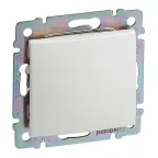                  Переключатель проходной 1-кл. СП Valena 10А IP31 механизм бел. (DIY-упак.) IEK 694262
               
